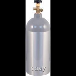 10 lb C O2 Tank Aluminum Air Cylinder Draft Beer Kegerator Welding Wine Homebrew