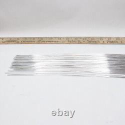 (100-Pk) Welding Rods Weld Bars Cored Wire Easy Melt Aluminum 1.6 MM x 50 CM