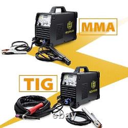 110V/220V AC DC Aluminum Pulse Tig Welder 200Amp MMA/ARC TIG Welding Machine Us
