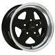 15x10 Vision Nitro Black Sport Star Pro Drag Racing Wheel 5x4.5 1pno Weld 5.5bs