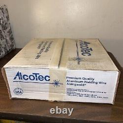 16lbs ALCOTEC Aluminum Welding WIRE. 035.9mm ER5556 On Spool Brand New in Box