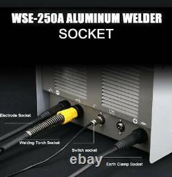 1PC New WSE250A Inverter AC/DC TIG/MMA Welding Machine Aluminum Welder 220V/50Hz
