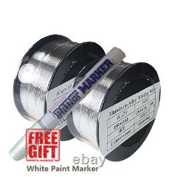 2 x 1 LB Aluminum 4043 MIG Welding Wire ER4043.035 (0.9mm) 1 LB 2 PK