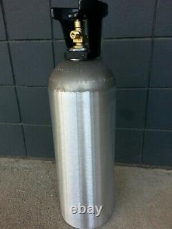 20 lb ALUMINUM CO2 CARBON DIOXIDE TANK- NEW-Beverage, Welding & Beer Systems