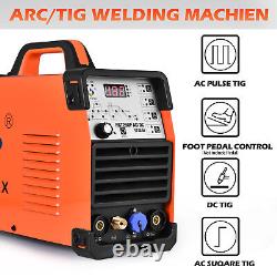 200A 220V Aluminum Tig Welder AC/DC Pulse HF MMA/Stick Tig Welding Machine IGBT