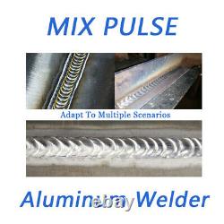 24AK Welder Welding Aluminum D-Pulse 230V Gas MIG/MMA + Free Welding Tools
