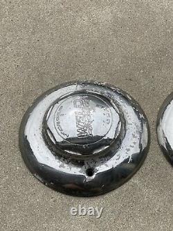 3 WELD RACING FORGED USA aluminum center cap 7-1/2 diameter