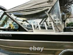 3 per side Aluminum Jet Boat custom weld Polished Fishing Rod Holders NEW