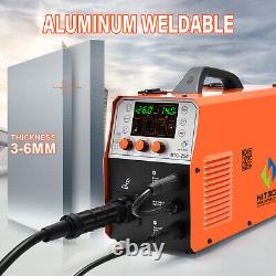 4IN1 Aluminum MIG Welder Gas/Gasless 250A TIG ARC 110V 220V MIG Welding Machine