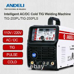 AC/DC Welding Machine TIG Welder 220V TIG Pulse Cold Aluminum Welder Package B