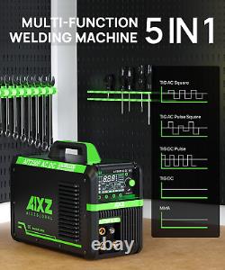 AIXZ 200A 220V Aluminum Tig Welder AC/DC Pulse HF MMA/Stick Tig Welding Machine
