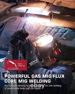 ARCCAPTAIN MIG Welder 200A 6 in 1 Gas MIG/Gasless Flux Core MIG/Stick/Lift TIG