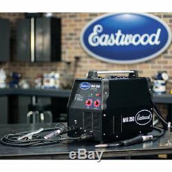 Eastwood MIG 250 AMP Welder 120/240V For Aluminum Steel Flux-Core Weld
