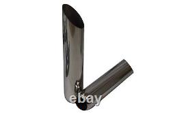 Ford F150 04-14 2.5 Dual Exhaust 2 Chamber Muffler weld on tips