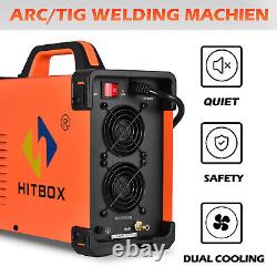 HITBOX 200AMP Pulse Tig AC DC Stick ARC HF TIG Welder 220V TIG Welding Machine