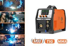 HITBOX 5IN1 200A MIG Welder Lift TIG MMA Gas Gasless 110V/220V Welding Machine