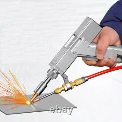 Handheld Metal Stainless Steel Aluminum laser welding gun head with Wire Feeder