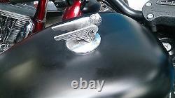 Harley gas cap, handmade, Chevy 1929, bobber, chopper, weld in, aluminum