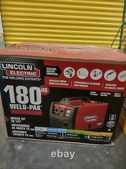 Lincoln Electric 180 HD WELD-PAK MIG Pro 180HD WIRE FEED WELDER K2515-1