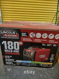 Lincoln Electric 180 HD WELD-PAK MIG Pro 180HD WIRE FEED WELDER K2515-1