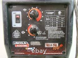 Lincoln Electric Weld Pak 100HD Mig Welder, 115v, 10965