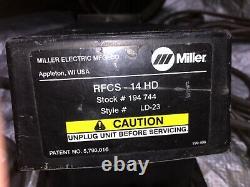 Miller Syncrowave 180 SD Welder, Foot Pedal, Torch, Cables, Gauges. Ready To Weld