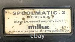 Miller WC-2 Millermatic Weld Control Box withSpoolmatic 2 Aluminum Spool Gun A3A