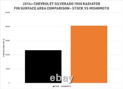 Mishimoto Aluminum Performance Radiator For 2014-2019 Chevrolet 1500 5.3L 6.2L