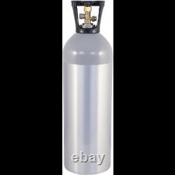 NEW 20 lb CO2 Tank Aluminum Air Cylinder Draft Beer Kegerator Welding Homebrew