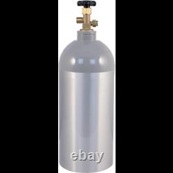 NEW Aluminum 10 lb CO2 Tank Air Cylinder Beer Kegerator Welding Homebrew