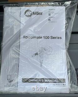 Never Used New Miller Millermatic Spoolmate 100 Aluminum Welding Gun In Box