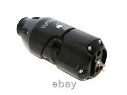 Synapse Synchronic Turbo Blow-Off Valve BOV Black with Aluminum Weld-On Adapter