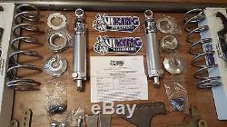 Viking 1979-2004 Mustang WELD-IN Rear Coil-over Mini-Tub Kit Double Adjustable