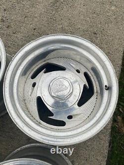 Vintage Weld Wheels Set of 4 -15 x 10 Rims 6 x 5.5 Lug Pattern