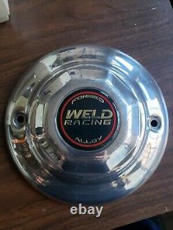WELD Custom Wheel Center Cap Polished Aluminum 8 Diameter NEW (1)