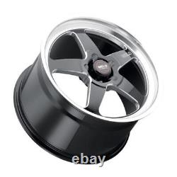 Weld Performance S155 Ventura Drag Wheel 17x10 (50, 5x114.3) Black Single Rim