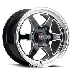 Weld Performance S156 Ventura 6 Drag Wheel 17x7 (0, 6x139.7) Black Single Rim