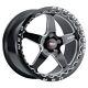 Weld Racing 15x12 Ventura Beadlock Wheel Gloss/milled Black 5x4.5/5x114.3 +28mm