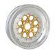 Weld Racing 768-51015 Drag 15x10'' Gold/polished Magnum Import 4x100 New