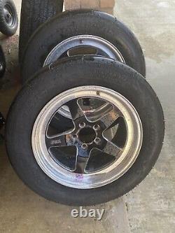Weld Racing RT-S S71 Forged Aluminum Polished Rear Wheels 17x10 USED