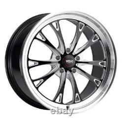 Weld Racing S11300565P50 20x10.5 Belmont Wheel, 5x114.3, Black