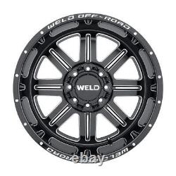 Weld Racing W10309018500 20X9, Chasm W103, 8X180, Gloss Black