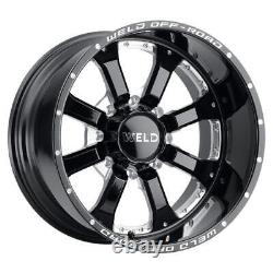 Weld Racing W12502018475 20x12 Granada Eight Wheel, 8x180, Black