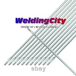 WeldingCity 2-Lb ER5356 Aluminum 5356 TIG Welding Rod 1/8x36 US Seller Fast
