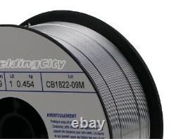 WeldingCity 2-pk Aluminum MIG Welding Wire ER4043.035 (0.9mm) 1-Lb Roll USA