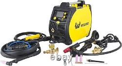 Weldpro 200 Amp MIG210LCD Dual Voltage 115V/230V 5 in 1 Multi-Process MIG/Fluxco