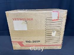 Yeswelder TIG-205P-PRO Stick/DC 110V-220V Pulse TIG 3-IN-1 Welding Machine New
